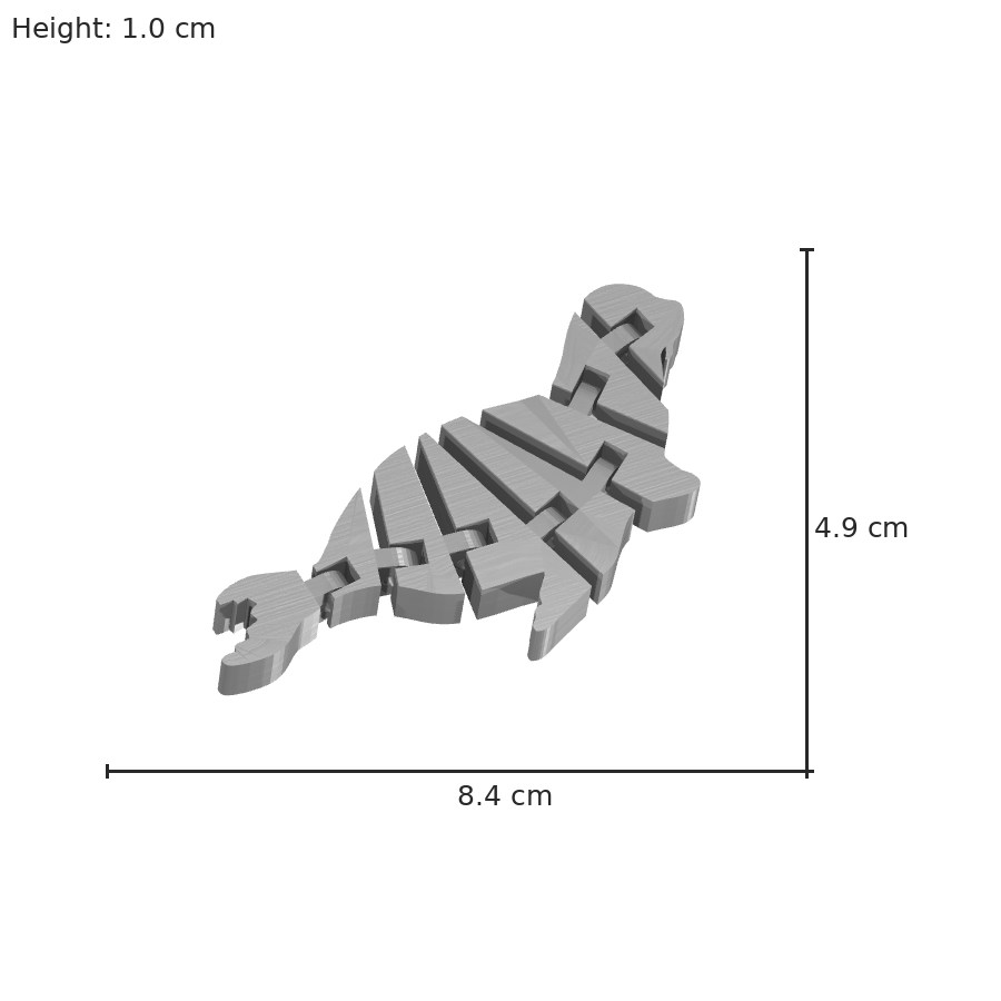 bild nr 8 på produkten: Flexi - Sjöleopard-figur, inspirerad av Seehund, för skrivbord eller hylla, gör ditt utrymme till ett marint äventyr