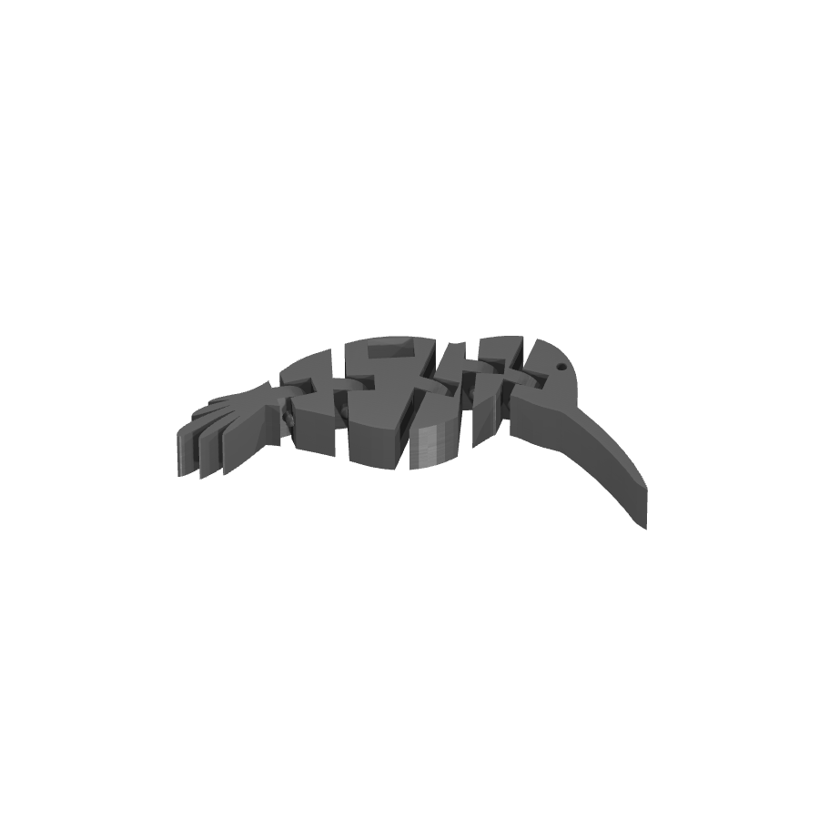 bild nr 1 på produkten: Flexi - Kolibri figurstaty, inspirerad av den vackra och snabba kolibrien, perfekt för naturälskare och dekoration av hemmet eller kontoret