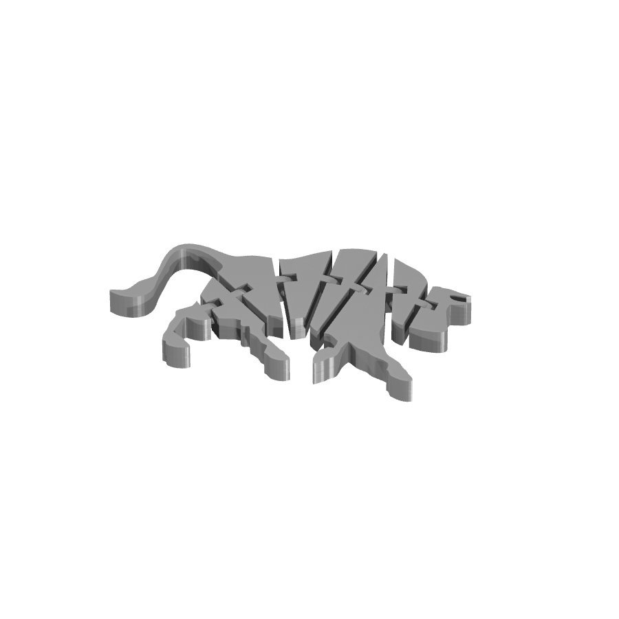 bild nr 1 på produkten: Flexi - Stjärnformad prydnad, inspirerad av geometriska former, perfekt för heminredning och personliga tillbehör