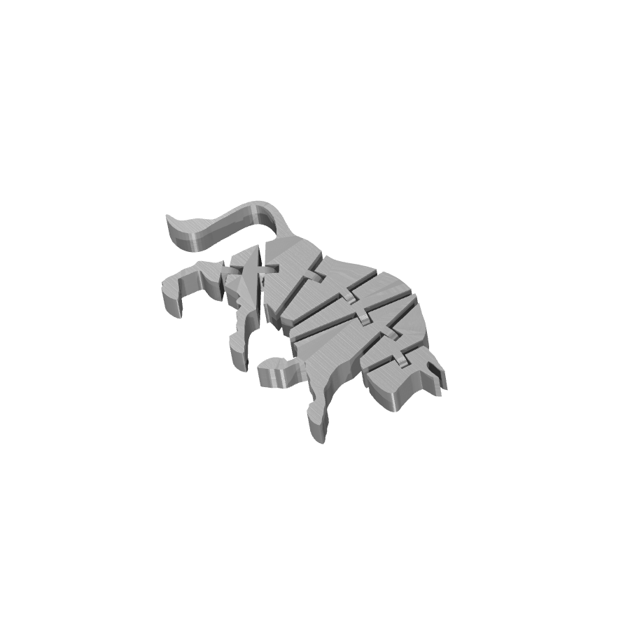 bild nr 2 på produkten: Flexi - Stjärnformad prydnad, inspirerad av geometriska former, perfekt för heminredning och personliga tillbehör