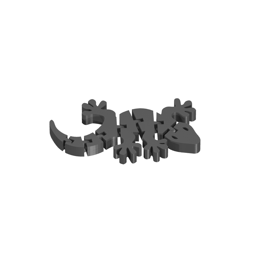 bild nr 1 på produkten: Flexi - Gecko-figur, inspirerad av de små, klättrande ödlorna, perfekt som dekorativ prydnad eller gåva för reptilälskare