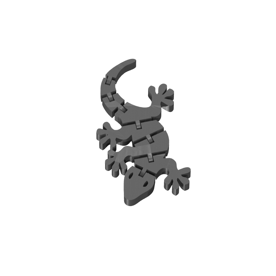 bild nr 3 på produkten: Flexi - Gecko-figur, inspirerad av de små, klättrande ödlorna, perfekt som dekorativ prydnad eller gåva för reptilälskare