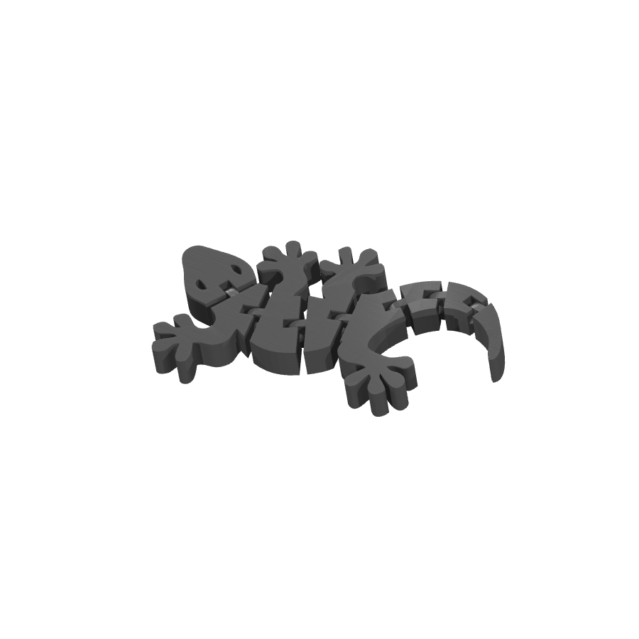 bild nr 6 på produkten: Flexi - Gecko-figur, inspirerad av de små, klättrande ödlorna, perfekt som dekorativ prydnad eller gåva för reptilälskare