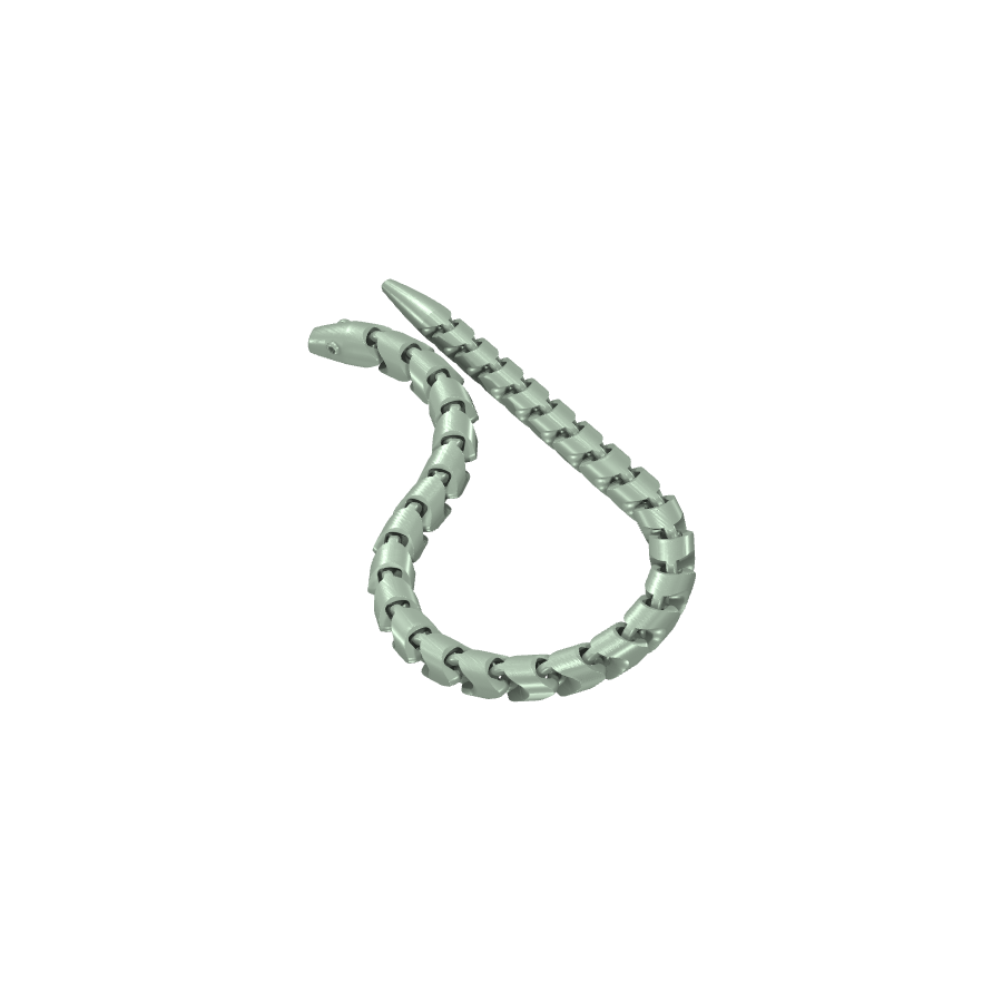 bild nr 2 på produkten: Flexibel ormliknande kabelvinda, inspirerad av den mytologiska ormen, perfekt för att organisera kablar och sladdar