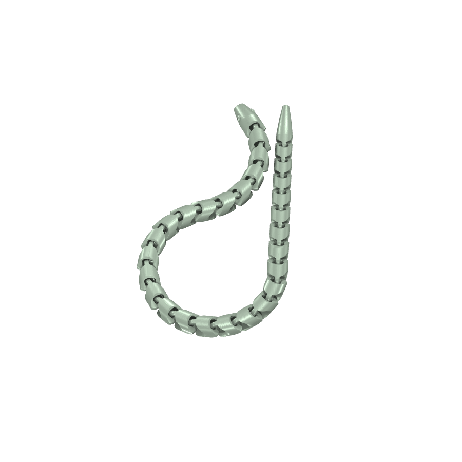 bild nr 3 på produkten: Flexibel ormliknande kabelvinda, inspirerad av den mytologiska ormen, perfekt för att organisera kablar och sladdar