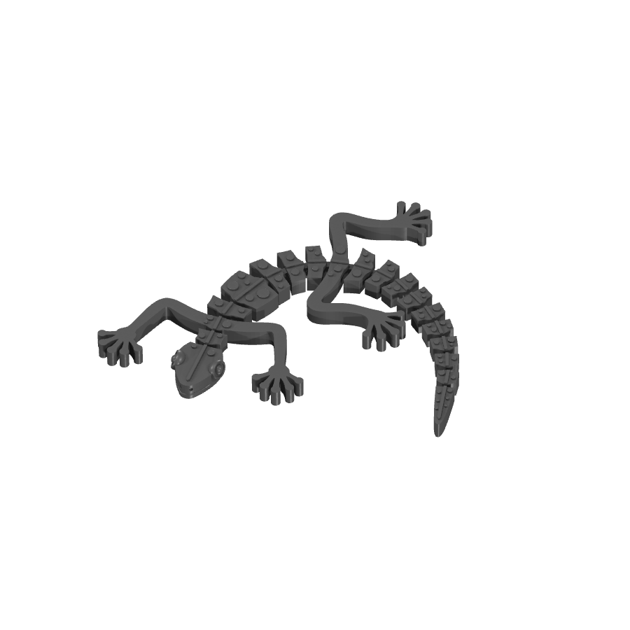 bild nr 1 på produkten: Flexi - Rörliga leder - Rörliga leder Geckoz Curved, inspirerad av geckans förmåga att klättra, för dekoration och samling