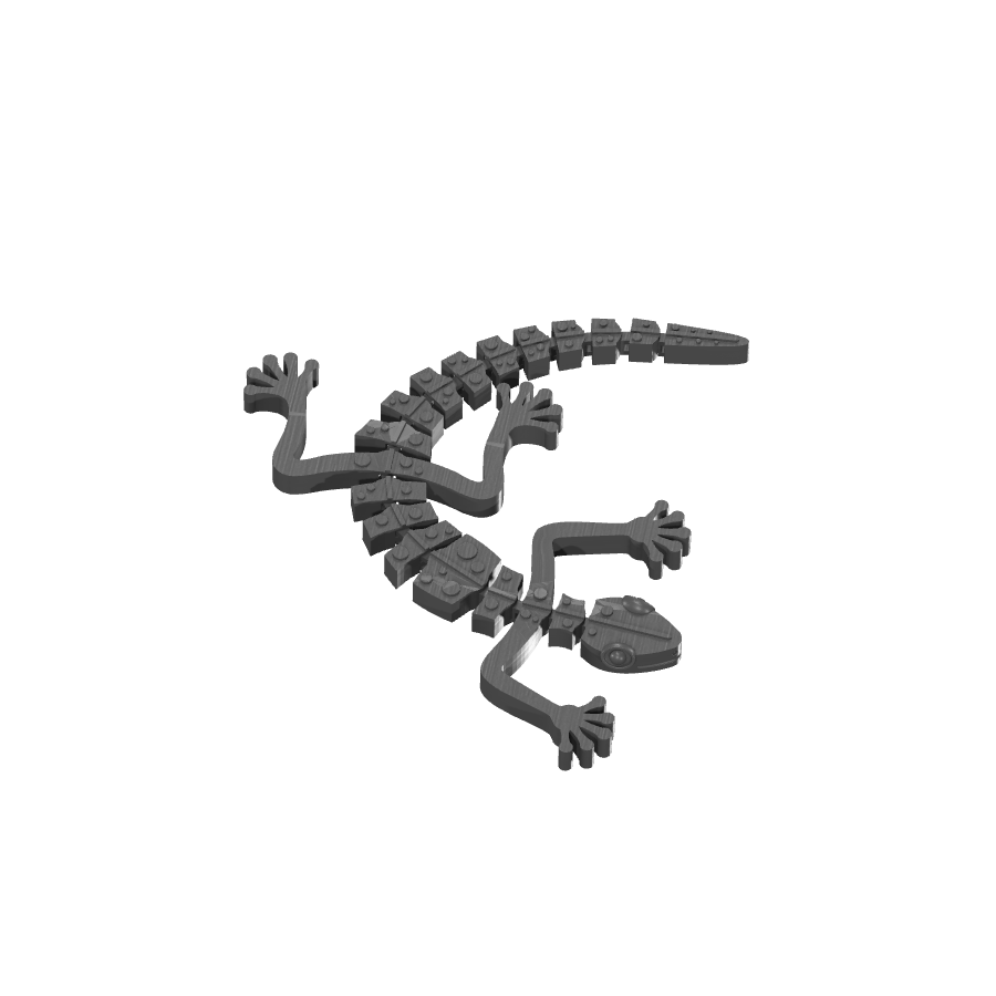 bild nr 7 på produkten: Flexi - Rörliga leder - Rörliga leder Geckoz Curved, inspirerad av geckans förmåga att klättra, för dekoration och samling