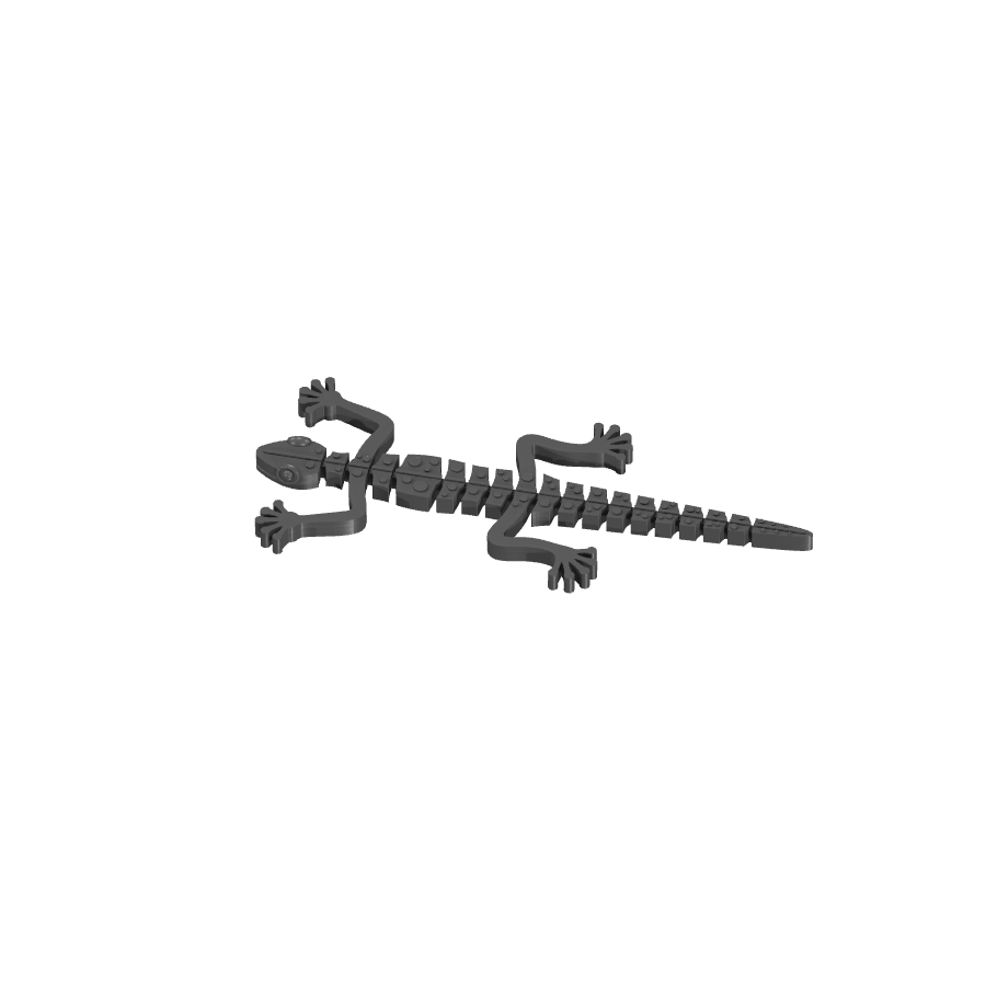 bild nr 1 på produkten: Flexi - Rörliga leder - Rörliga leder inspirationerad av geckos, praktiskt för nyckelringar och andra dekorationer