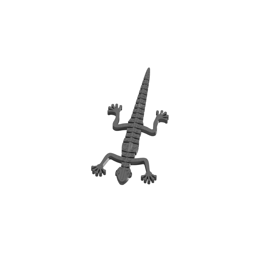 bild nr 7 på produkten: Flexi - Rörliga leder - Rörliga leder inspirationerad av geckos, praktiskt för nyckelringar och andra dekorationer