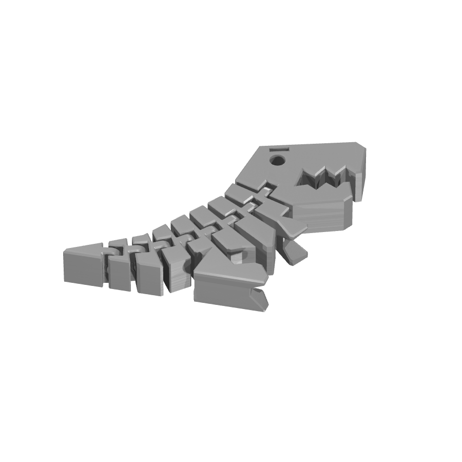 bild nr 1 på produkten: Flexi - Rörliga leder - Rörliga leder i form av en T-Rex, inspirerad av den legendariska dinosauen, perfekt för att pryda ditt skrivbord eller som en rolig dekoration