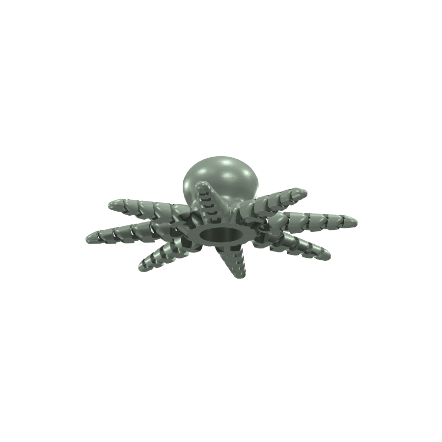 bild nr 5 på produkten: Flexi - Rörliga leder - Octopus V5.6, en flexibel och funktionell modell inspirerad av bläckfisken, för dekoration och utbildningsändamål