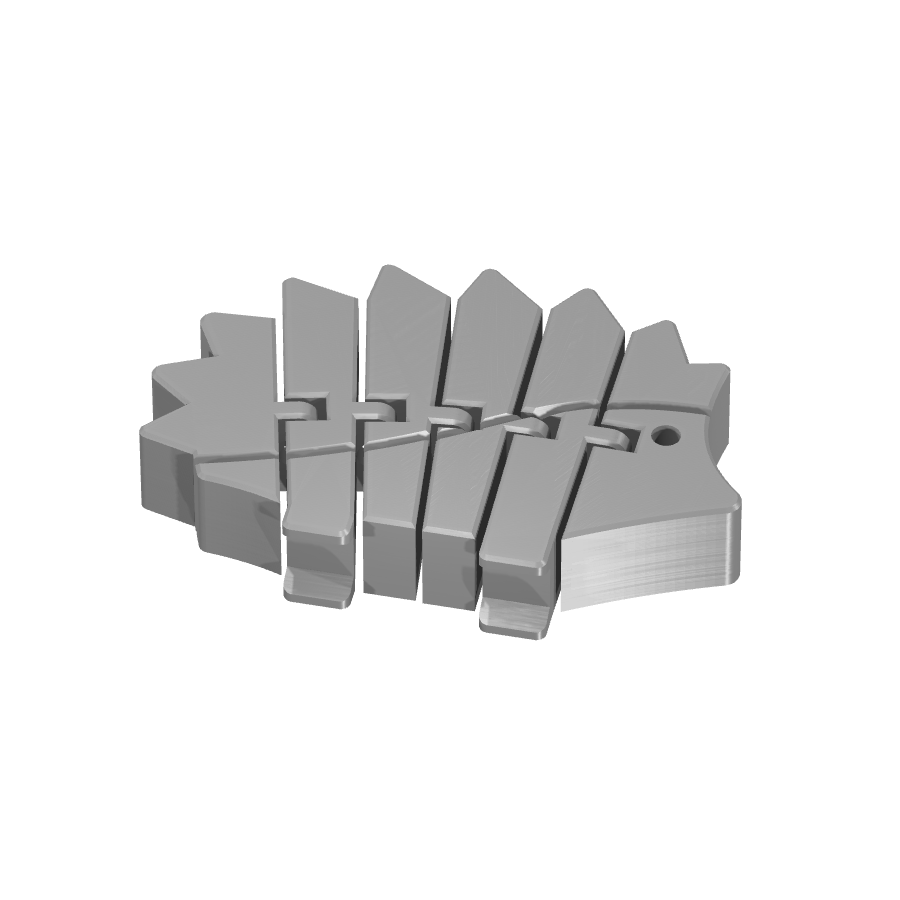 bild nr 1 på produkten: Flexi - Rörliga leder - Flexi - Igelkott, Hedgehog, en inspirerande konstruktion med rörliga delar, perfekt för teknikintresserade och fans av igelkottar