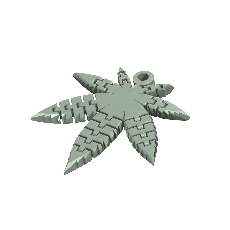 bild nr 6 på produkten: Flexi - Rörliga leder i form av en flexibelweed 110 mm, inspirerad av växtriket, användbar för dekoration eller leksaker