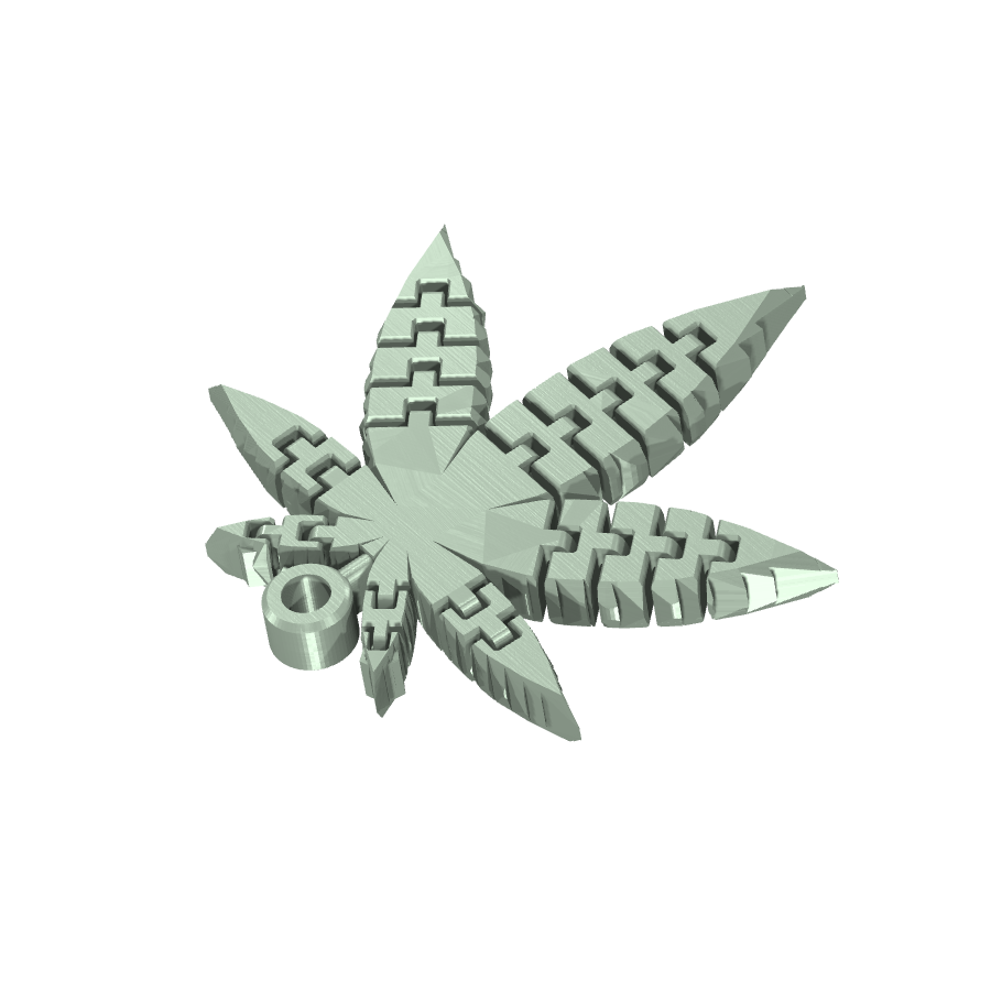 bild nr 2 på produkten: Flexi - Rörliga leder - Flexi Weed 86 mm, en flexibel och funktionell komponent inspirerad av växter, lämplig för modellbyggnad och skapande av rörliga modeller