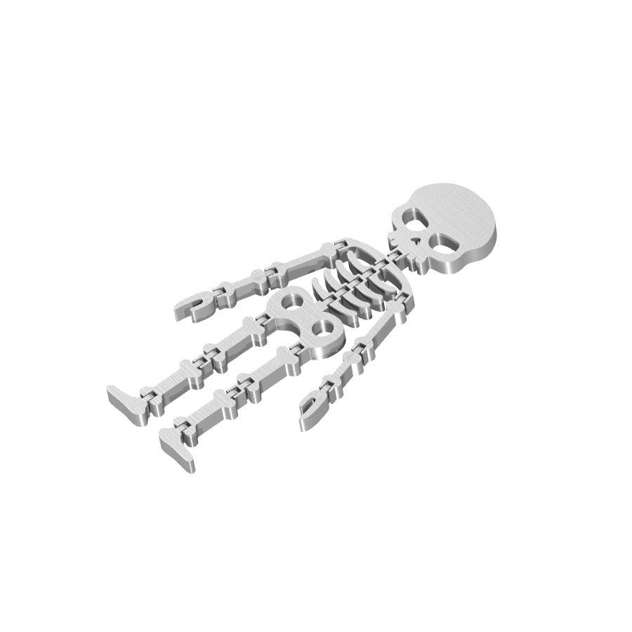 bild nr 2 på produkten: Flexi Skeleton - en flexibel skelettmodell inspirerad av den mänskliga kroppen, perfekt för utbildning och dekoration