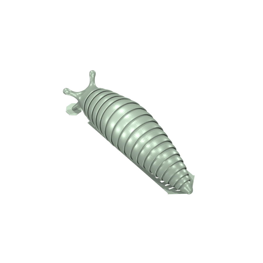 bild nr 2 på produkten: Flexi Snigel med rörliga leder - en charmig och funktionell snigelmodell inspirerad av naturen, perfekt för heminredning eller som souvenir