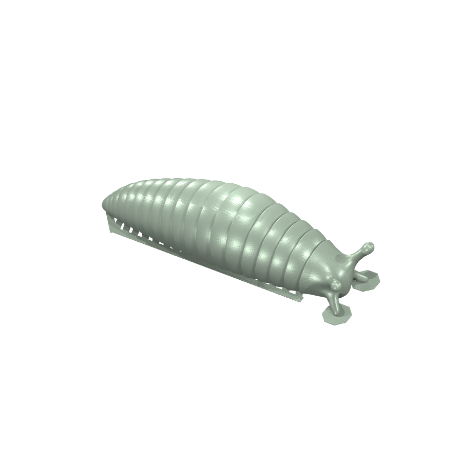 bild nr 6 på produkten: Flexi Snigel med rörliga leder - en charmig och funktionell snigelmodell inspirerad av naturen, perfekt för heminredning eller som souvenir