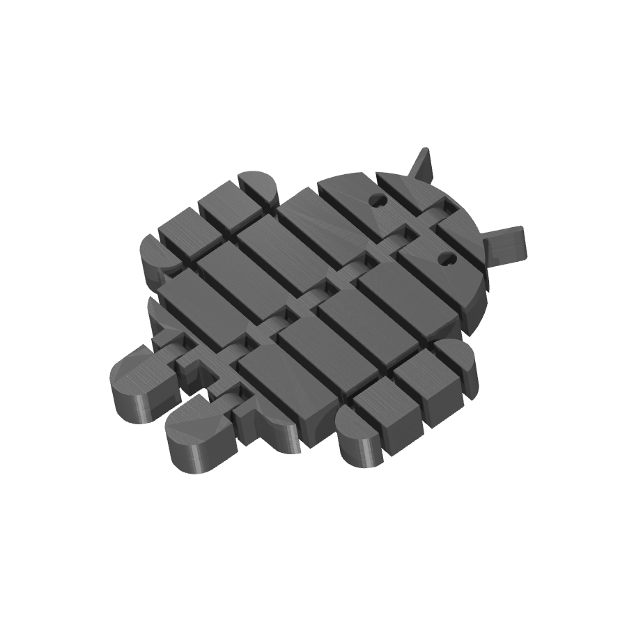 bild nr 2 på produkten: Android-logga i flexibel design, inspirerad av Googles Android-robot, perfekt som dekoration eller gåva för teknikentusiaster och mobilanvändare