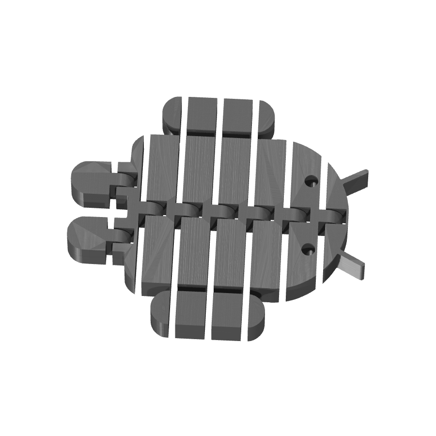 bild nr 3 på produkten: Android-logga i flexibel design, inspirerad av Googles Android-robot, perfekt som dekoration eller gåva för teknikentusiaster och mobilanvändare