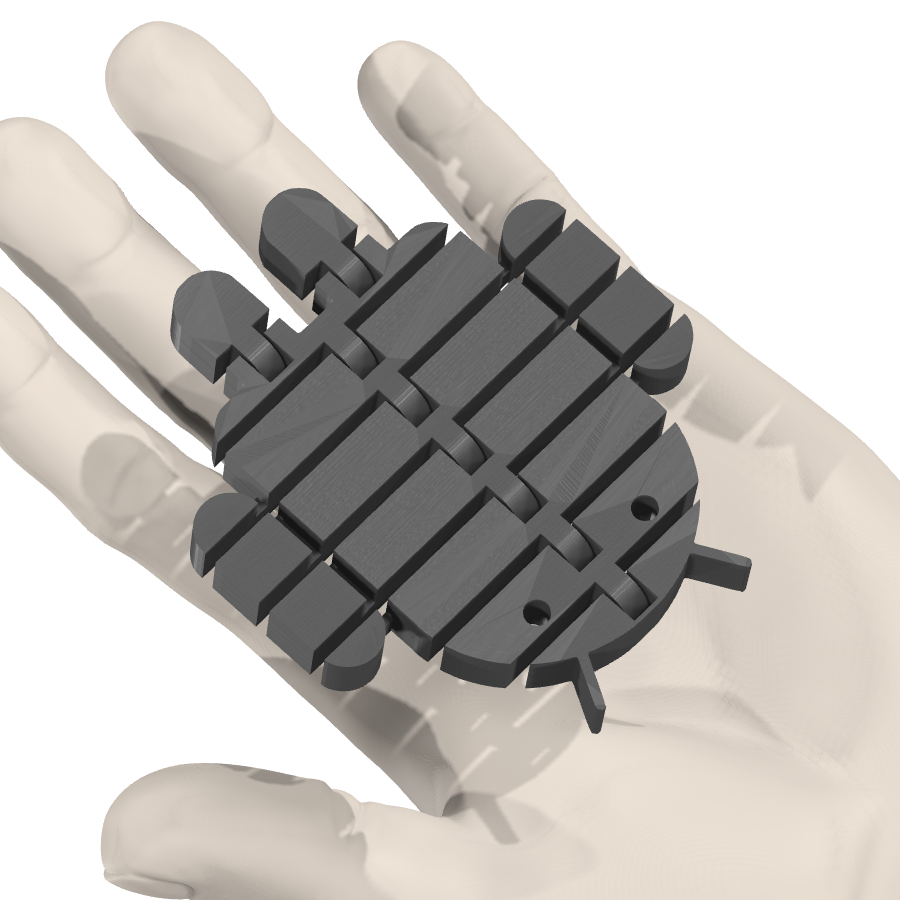 bild nr 4 på produkten: Android-logga i flexibel design, inspirerad av Googles Android-robot, perfekt som dekoration eller gåva för teknikentusiaster och mobilanvändare