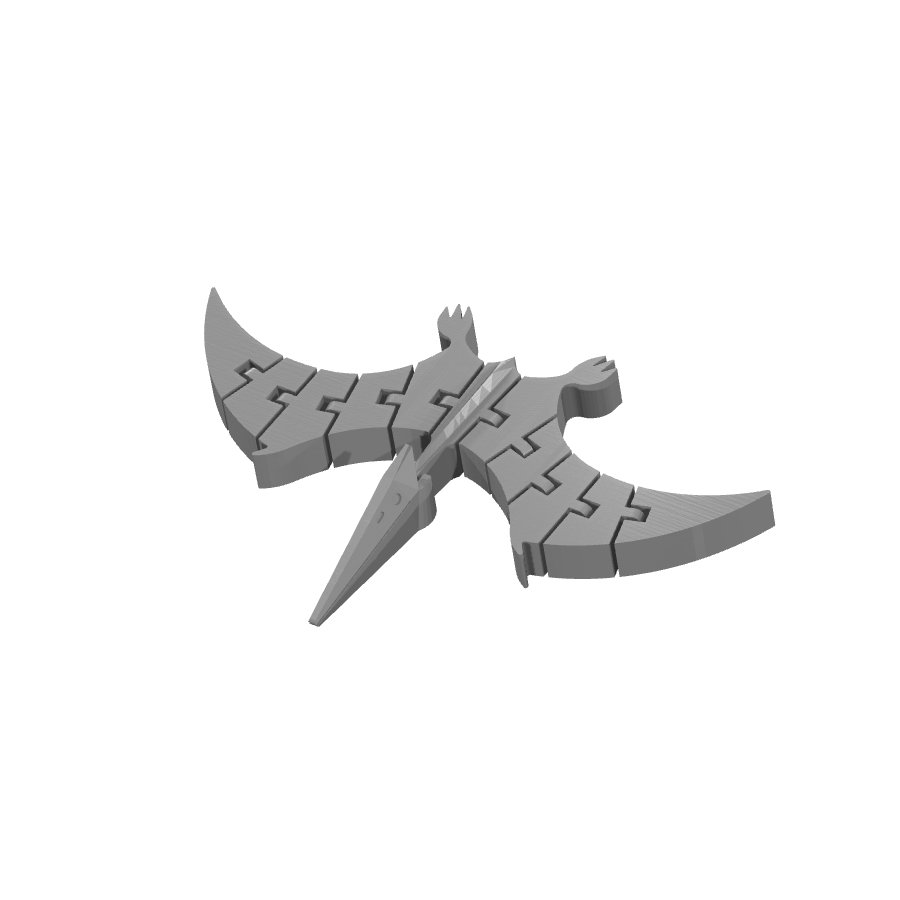 bild nr 6 på produkten: Pterodactyl-figur, inspirerad av de flygande reptilerna från forntiden, tillverkad för att pryda ditt skrivbord eller bokhylla