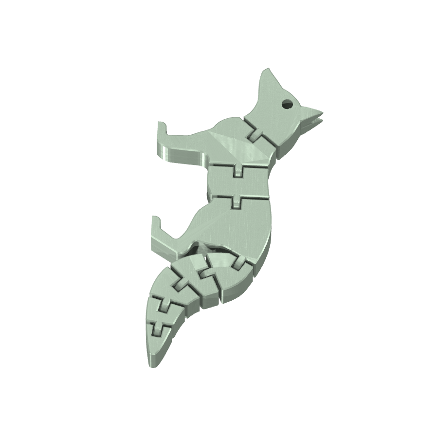 bild nr 3 på produkten: Flexibelt kylskåpsmagnet i form av en rådjursliknande djurfigur, inspirerad av den klassiska tecknade serien, perfekt för att hålla dina anteckningar eller bilder på plats