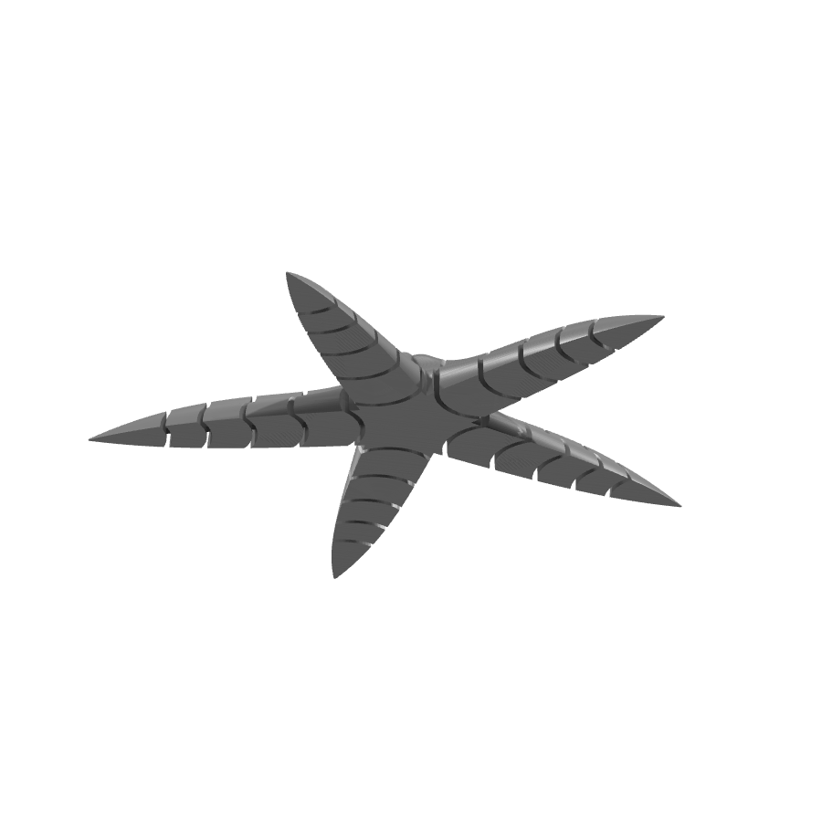 bild nr 5 på produkten: Flexi - Stjärnfisk-dekoration, inspirerad av havets underbara värld, perfekt för heminredning och som prydnad på skrivbord eller hylla