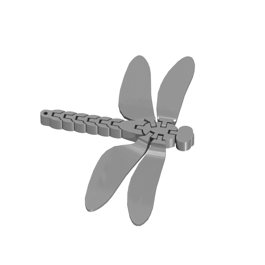 bild nr 1 på produkten: Flexi - Trollslända figur insekt, inspirerad av naturens vackraste skapelser, perfekt för heminredning eller personliga samlingar