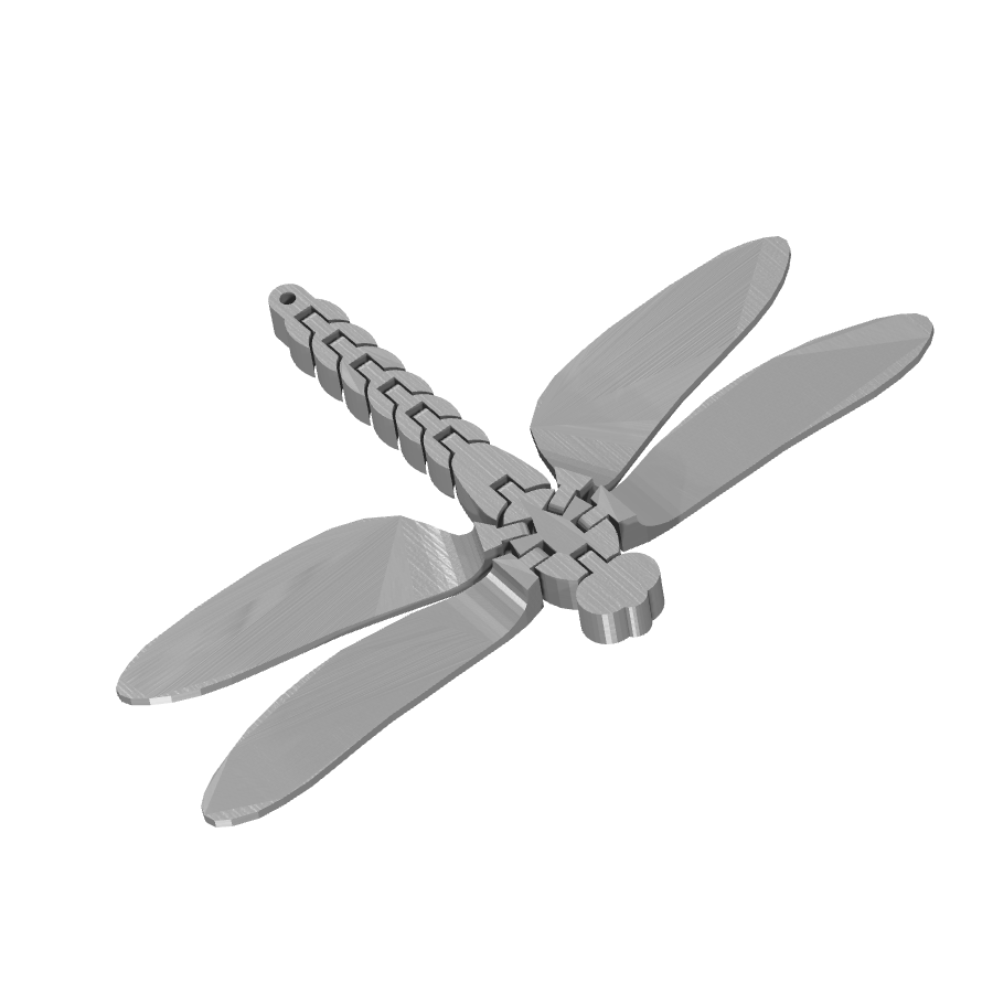 bild nr 2 på produkten: Flexi - Trollslända figur insekt, inspirerad av naturens vackraste skapelser, perfekt för heminredning eller personliga samlingar