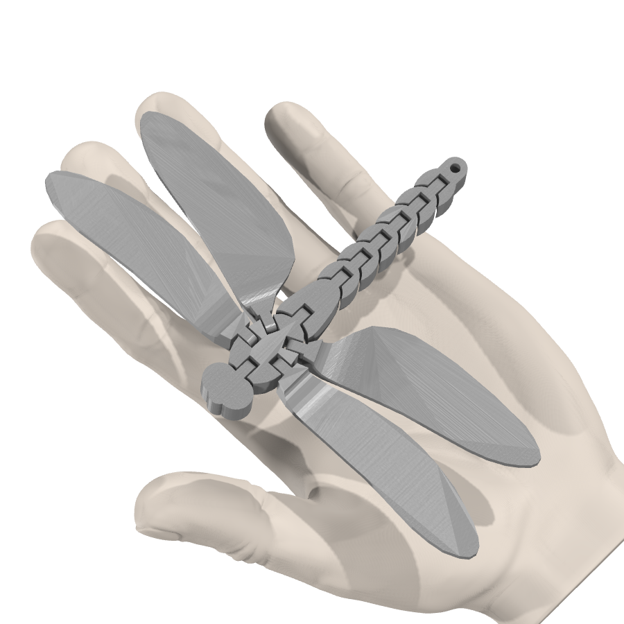 bild nr 4 på produkten: Flexi - Trollslända figur insekt, inspirerad av naturens vackraste skapelser, perfekt för heminredning eller personliga samlingar