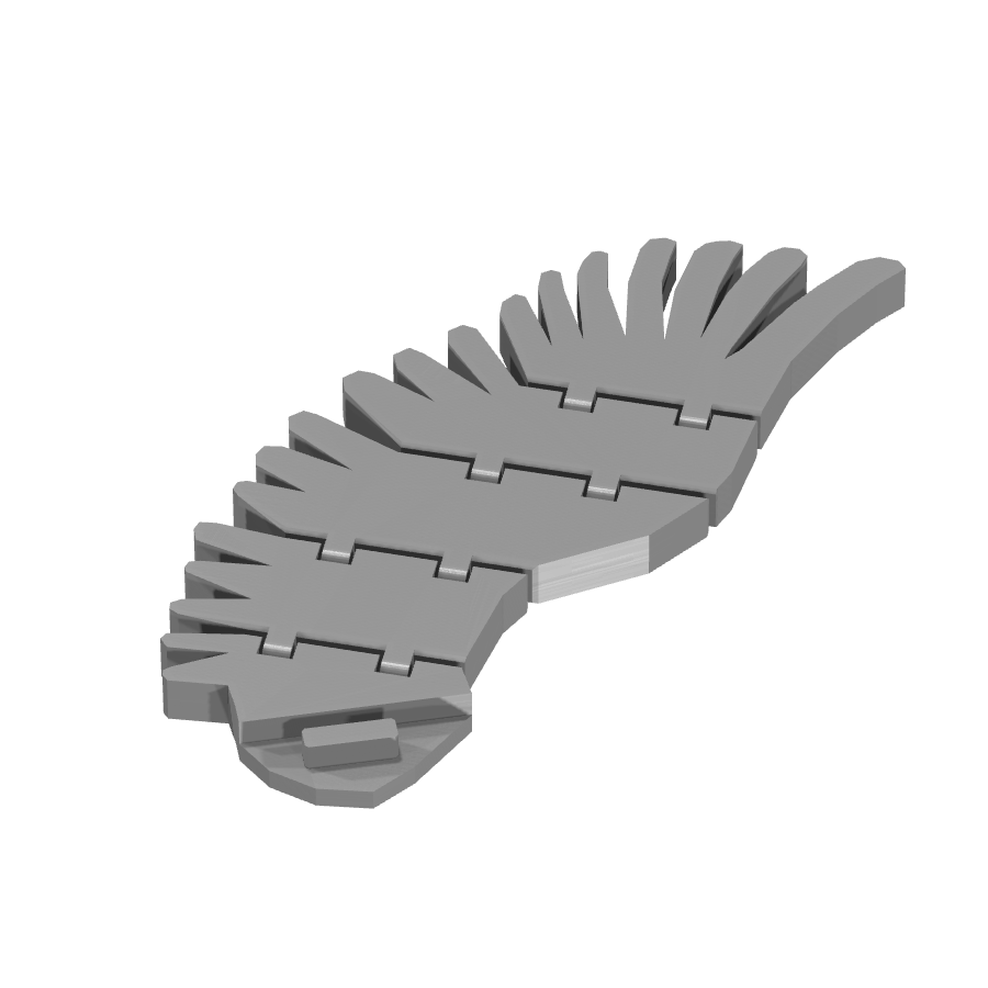 bild nr 1 på produkten: Flexi - Vinge modell för flygplansentusiaster, inspirerad av moderna flygplan och designad för att ge en tidsenlig känsla, perfekt för att pynta kontoret eller hemmet