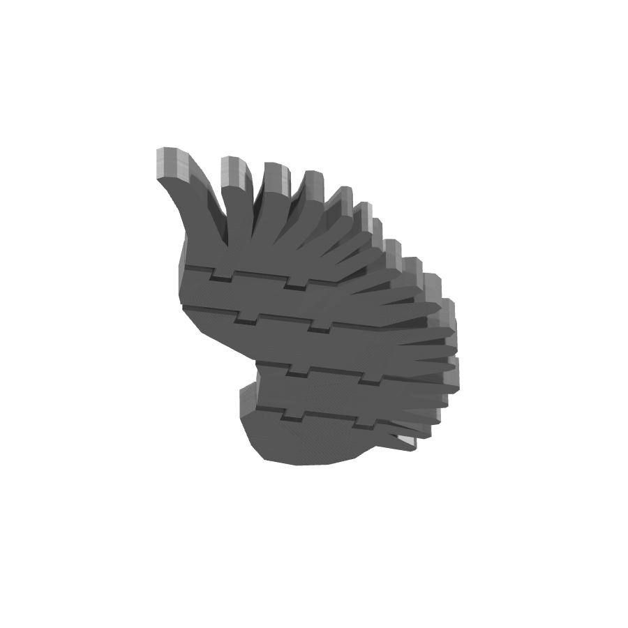 bild nr 5 på produkten: Flexi - Vinge modell för flygplansentusiaster, inspirerad av moderna flygplan och designad för att ge en tidsenlig känsla, perfekt för att pynta kontoret eller hemmet