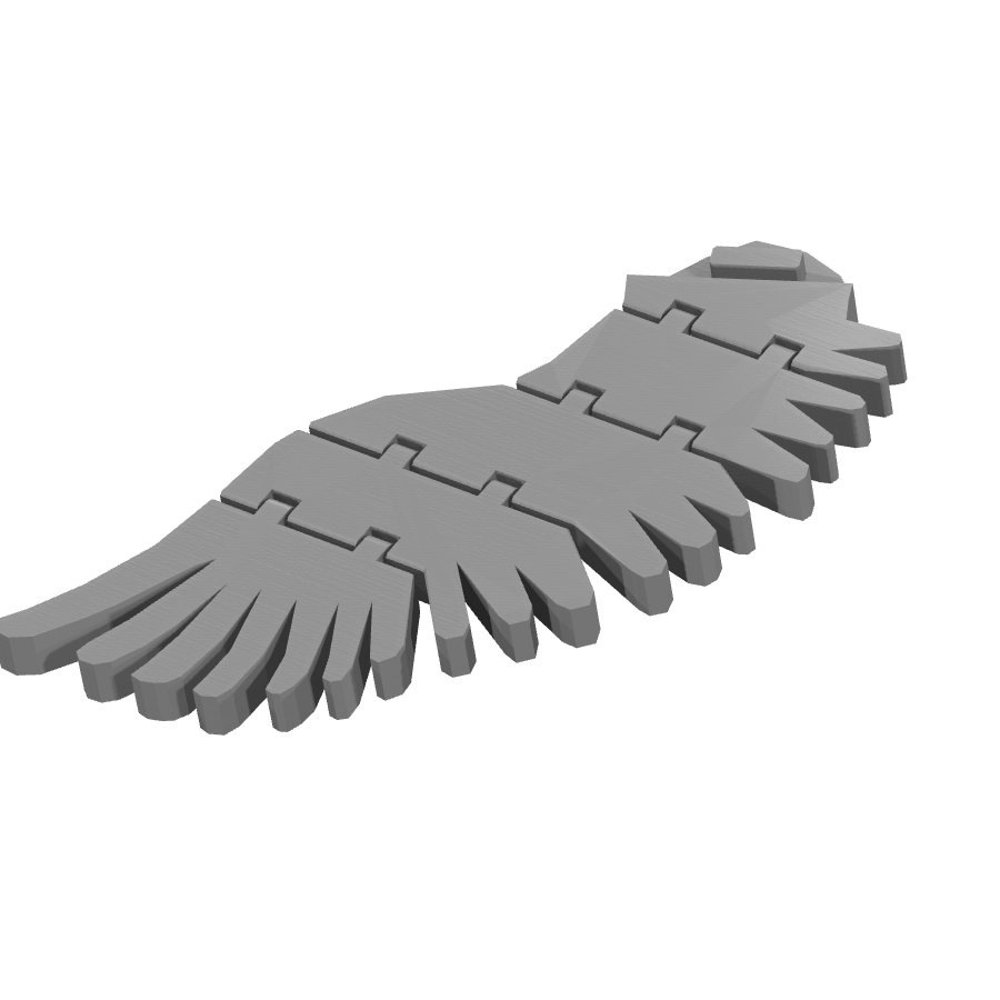 bild nr 6 på produkten: Flexi - Vinge modell för flygplansentusiaster, inspirerad av moderna flygplan och designad för att ge en tidsenlig känsla, perfekt för att pynta kontoret eller hemmet