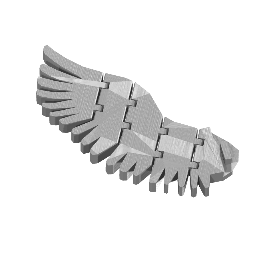 bild nr 7 på produkten: Flexi - Vinge modell för flygplansentusiaster, inspirerad av moderna flygplan och designad för att ge en tidsenlig känsla, perfekt för att pynta kontoret eller hemmet