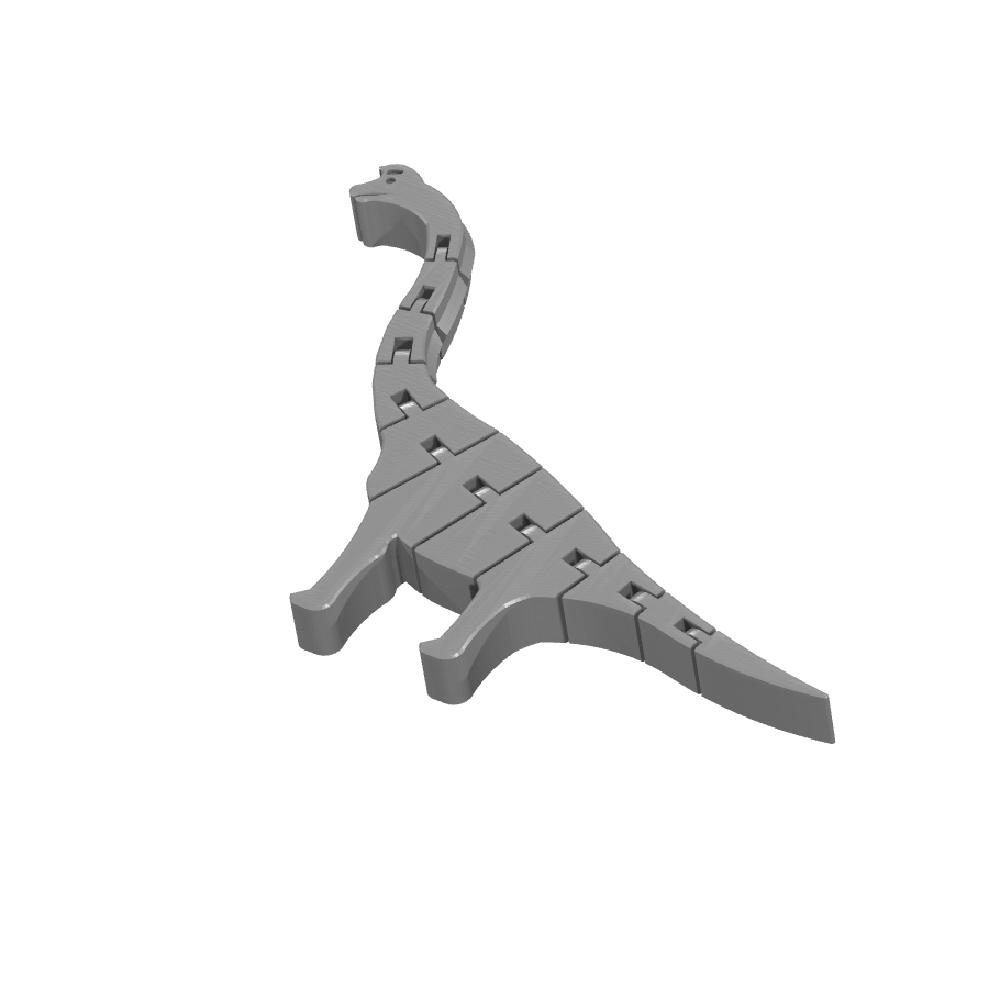 bild nr 6 på produkten: Flexi - Flexy Brachiosaurus, en flexibel och charmig dinosauriefigurer för samlingen, inspirerad av den ikoniska brachiosaurien från forntiden, perfekt för alla dinosaurieälskare