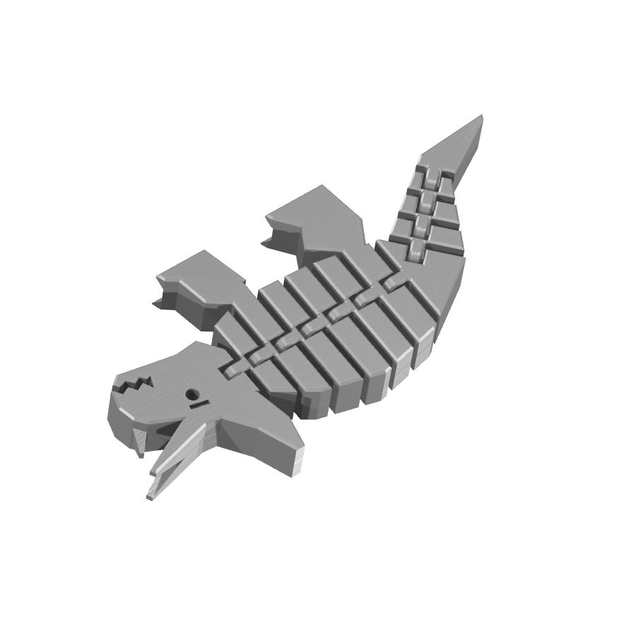 stor bild på produkten: Flexi - Triceratops inspirerad av dinosaurier, perfekt för alla som dinosaurie fantaster, och samlare