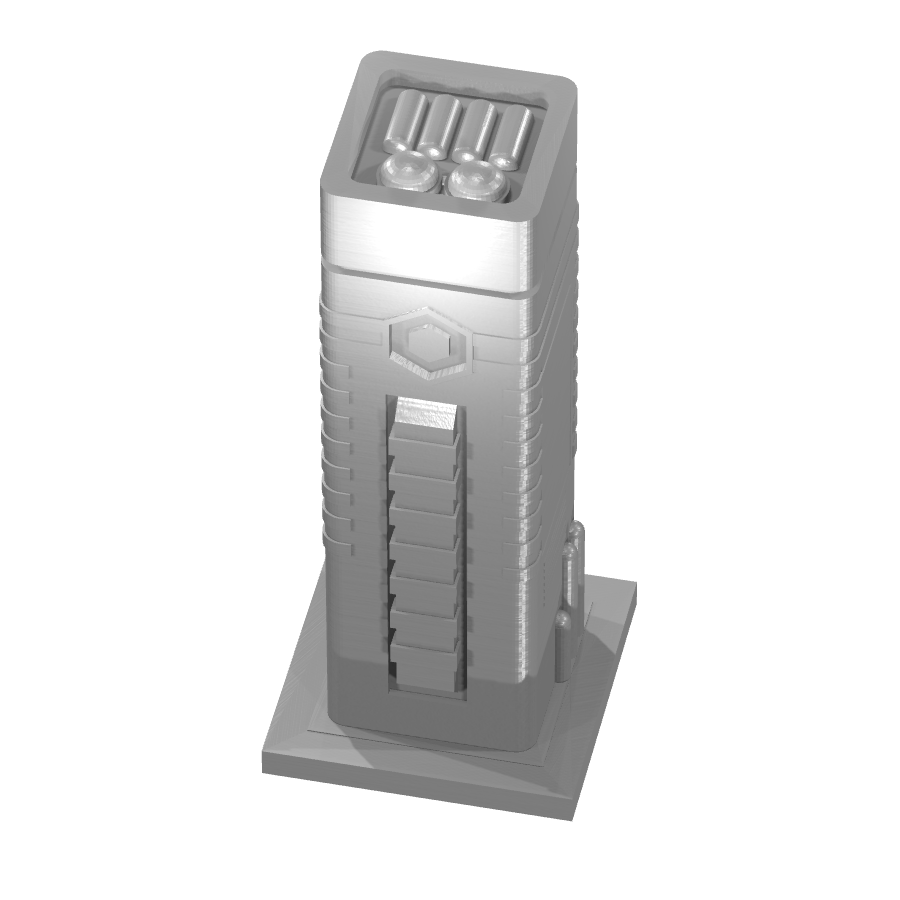 bild nr 1 på produkten: Futuristisk enhet, inspirerad av science fiction, perfekt som prydnadsföremål eller prop i en futuristisk miljö