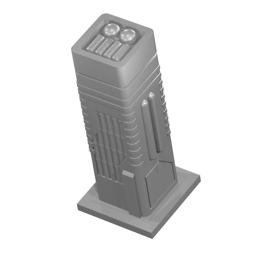 bild nr 6 på produkten: Futuristisk enhet, inspirerad av science fiction, perfekt som prydnadsföremål eller prop i en futuristisk miljö