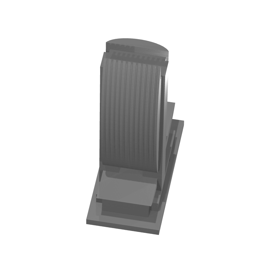 bild nr 7 på produkten: Modell av National Bank of Dubai, en detaljerad representation av Dubais moderna arkitektur, perfekt för heminredning eller kontorsdekoration