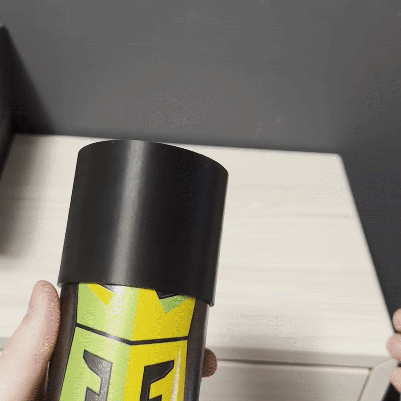 GIF på produkten: Burk staplare för 66mm burkar - Stapla burkar och spara plats, Till skrivbord eller kylskåp - Hem