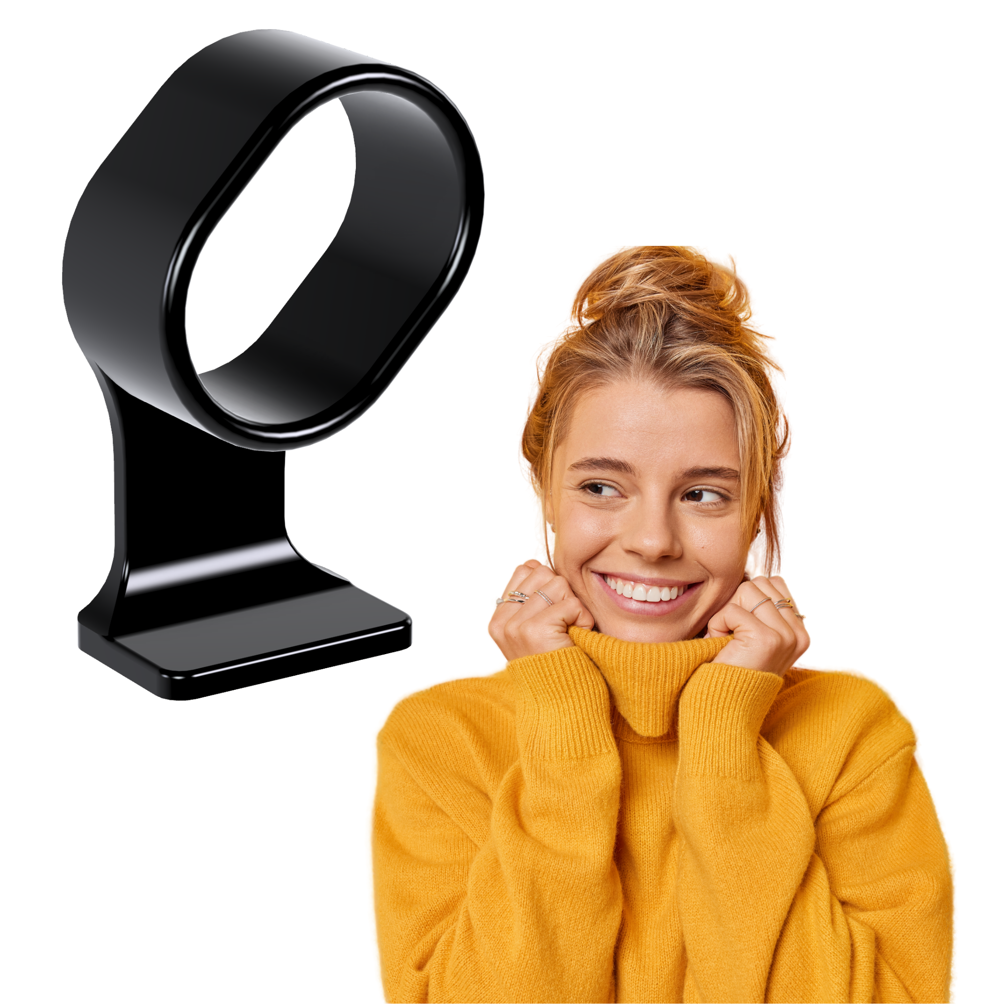 bild nr 4 på produkten: Klockstativ för armbandsur, smartklockor och klocksamlingar - Perfekt för förvaring, display och organisering i hemmet, butiken eller på skrivbordet - Ställ för klockor - Klockställ