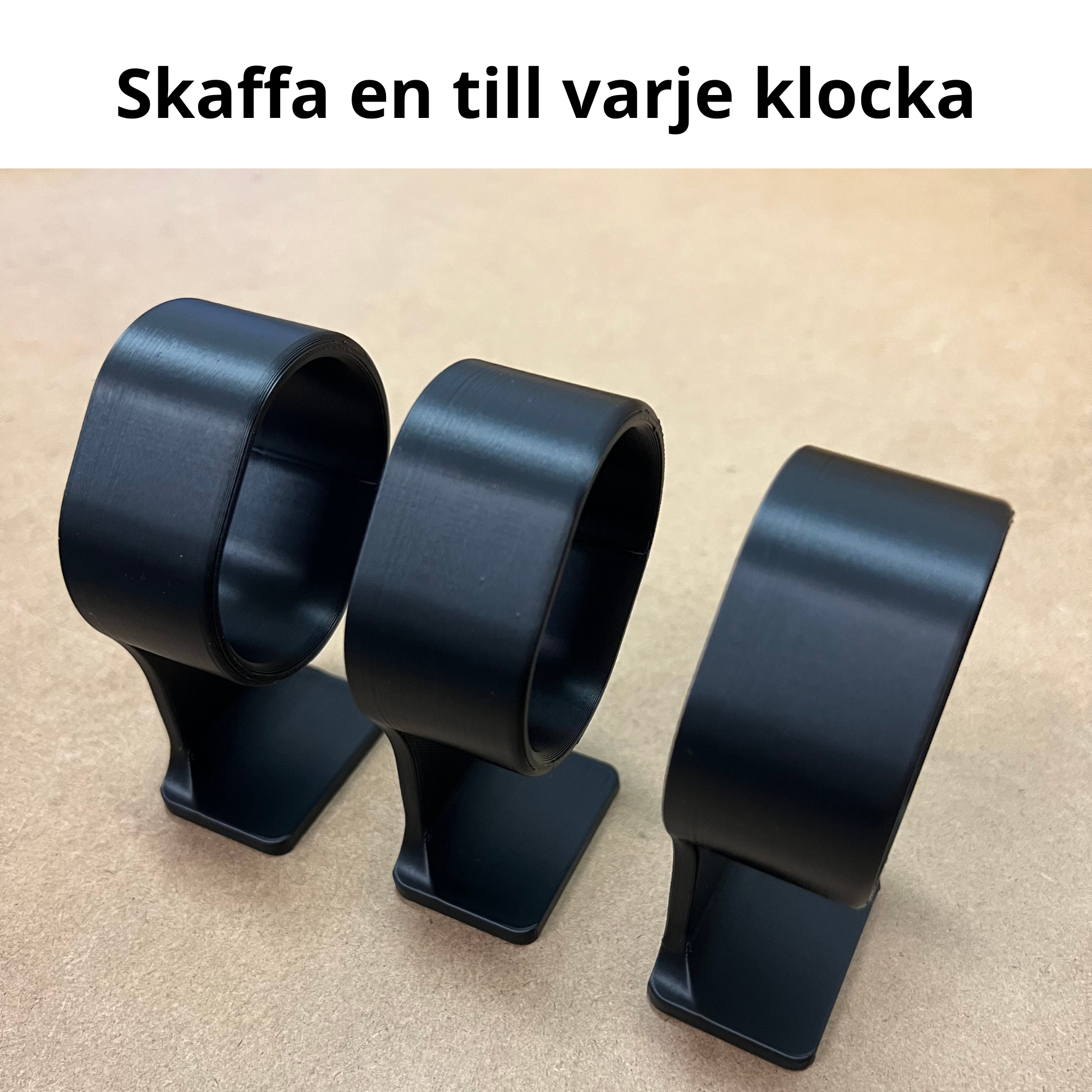 bild nr 2 på produkten: Klockstativ för armbandsur, smartklockor och klocksamlingar - Perfekt för förvaring, display och organisering i hemmet, butiken eller på skrivbordet - Ställ för klockor - Klockställ