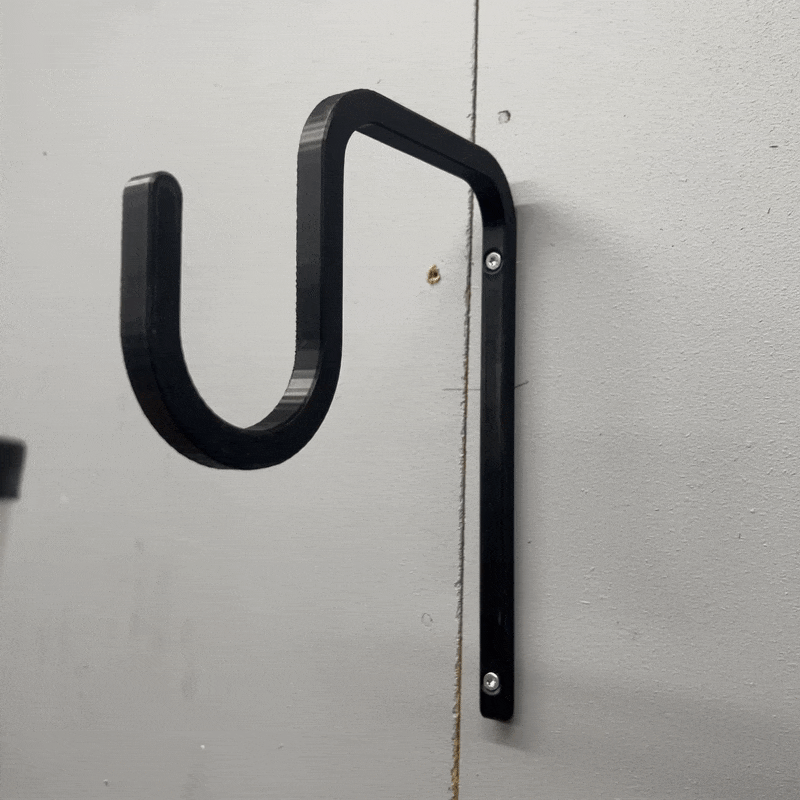 GIF på produkten: Vägg Krok Hänga Stor, För att hänga t.ex lyktor och andra object - Hem