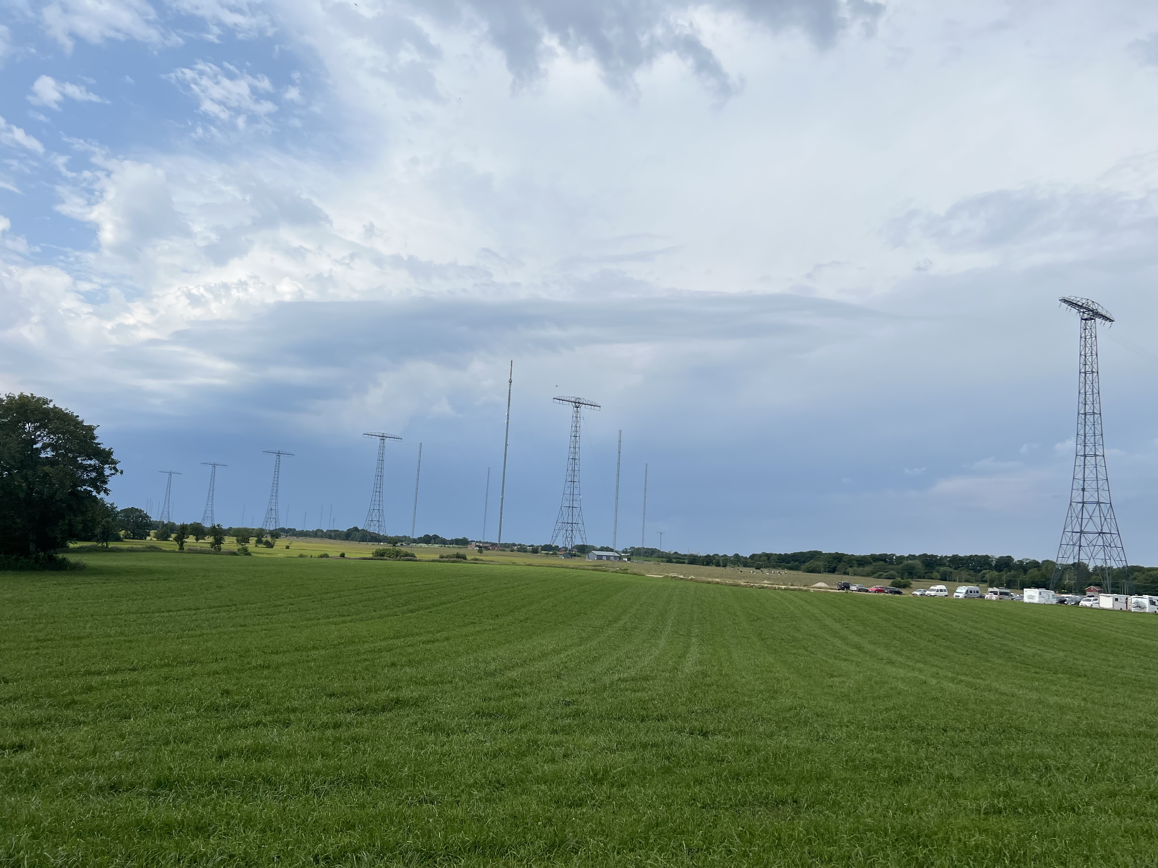 bild nr 2 på produkten: Byggmodell Grimeton Mast Skala 1:500 - Med förpackning