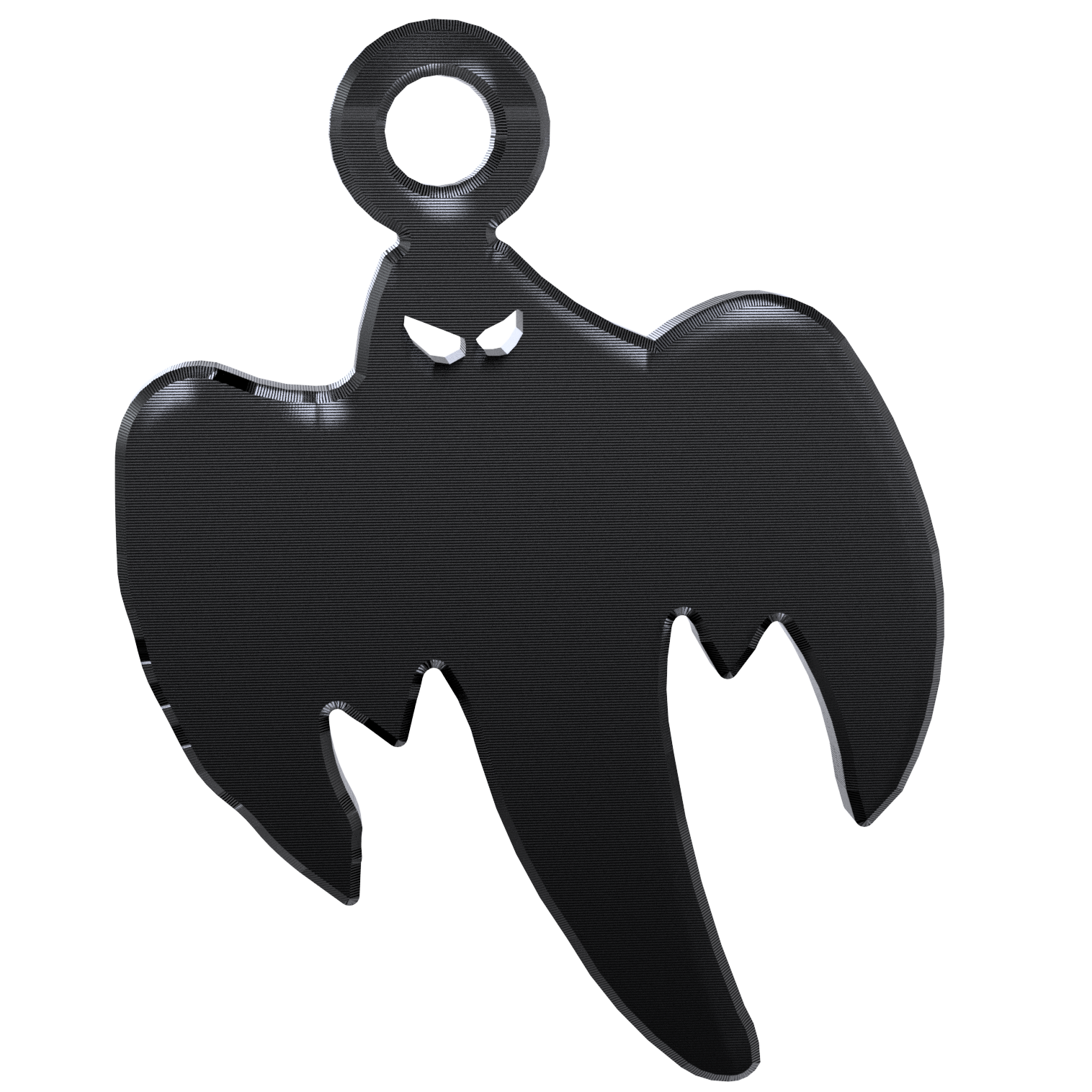 Bild på 3D printad produkt med namn: F10 / Koenigsegg spöke Nyckelring - Ghost Keychain