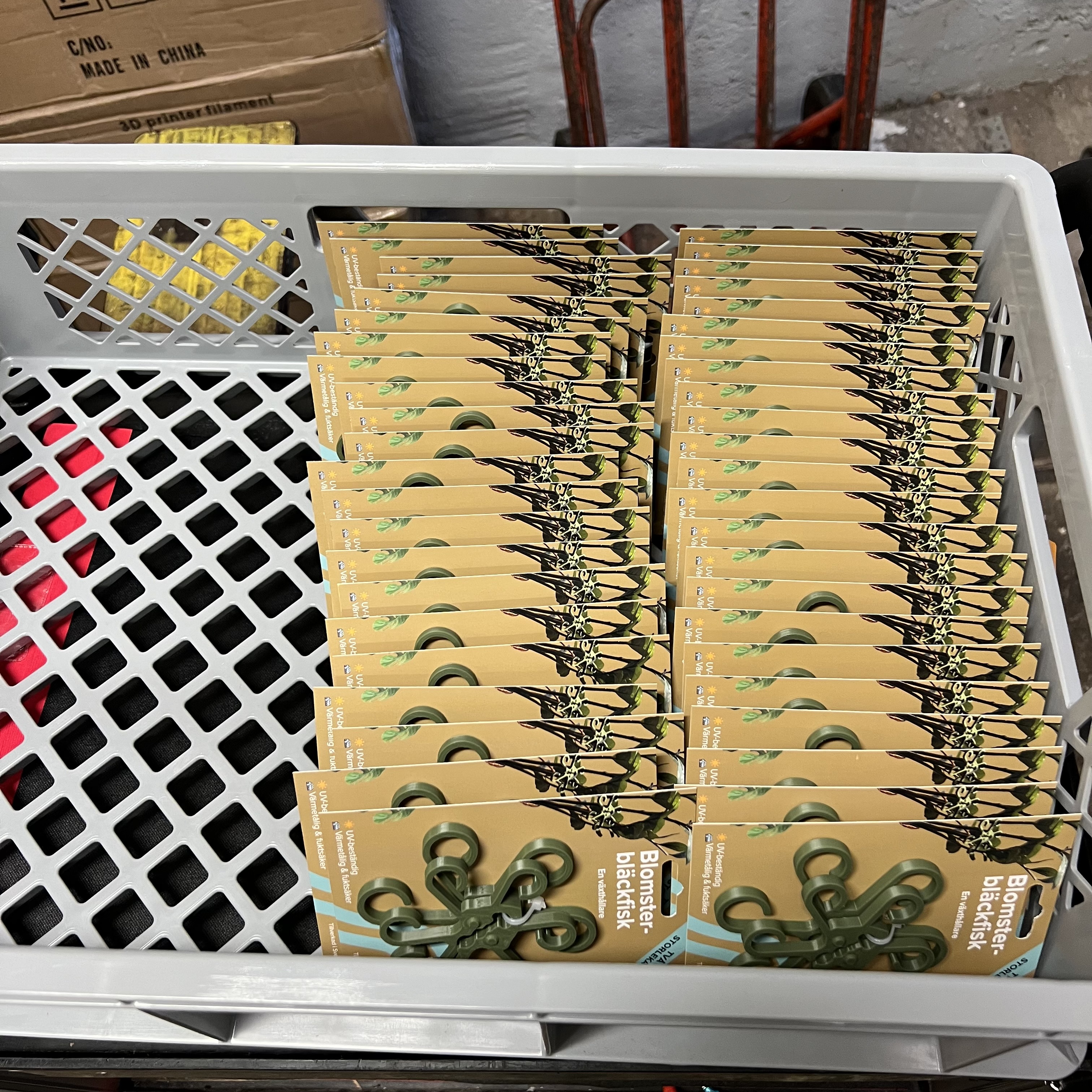 bild nr 4 på produkten: Växthållare Två-Pack, Till Monstera Växter - Blomster Bläckfisk