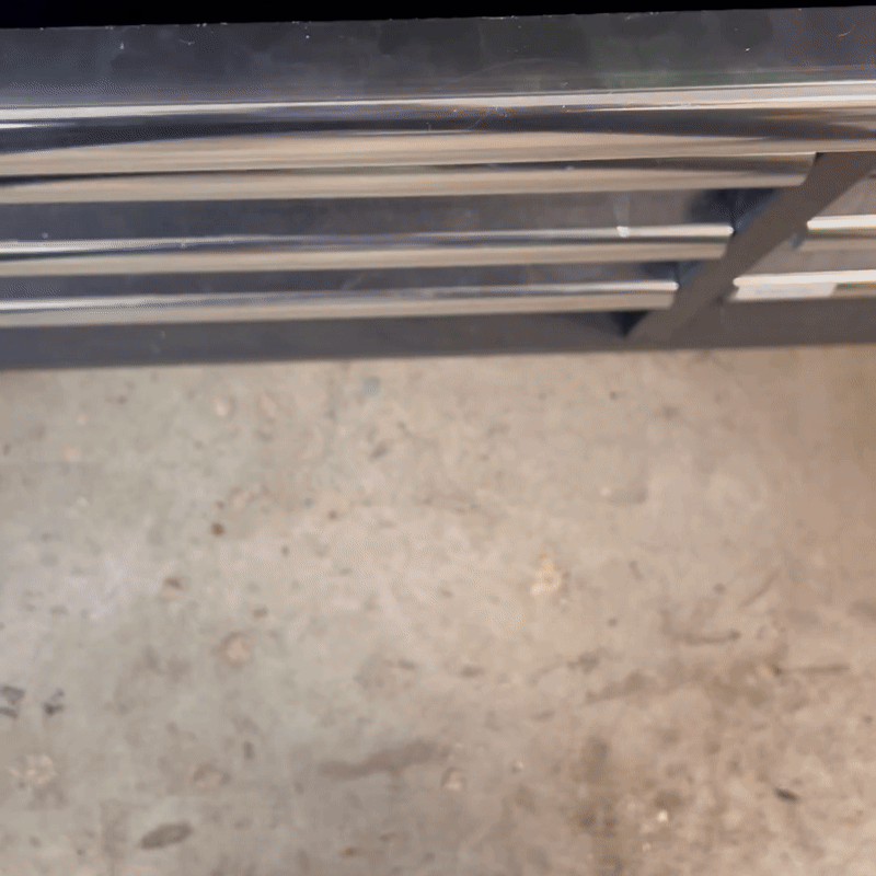 GIF på produkten: Gridfinity Kompatibel Behållare 5x1x6 Lång låda för t.ex pennor och längre prylar