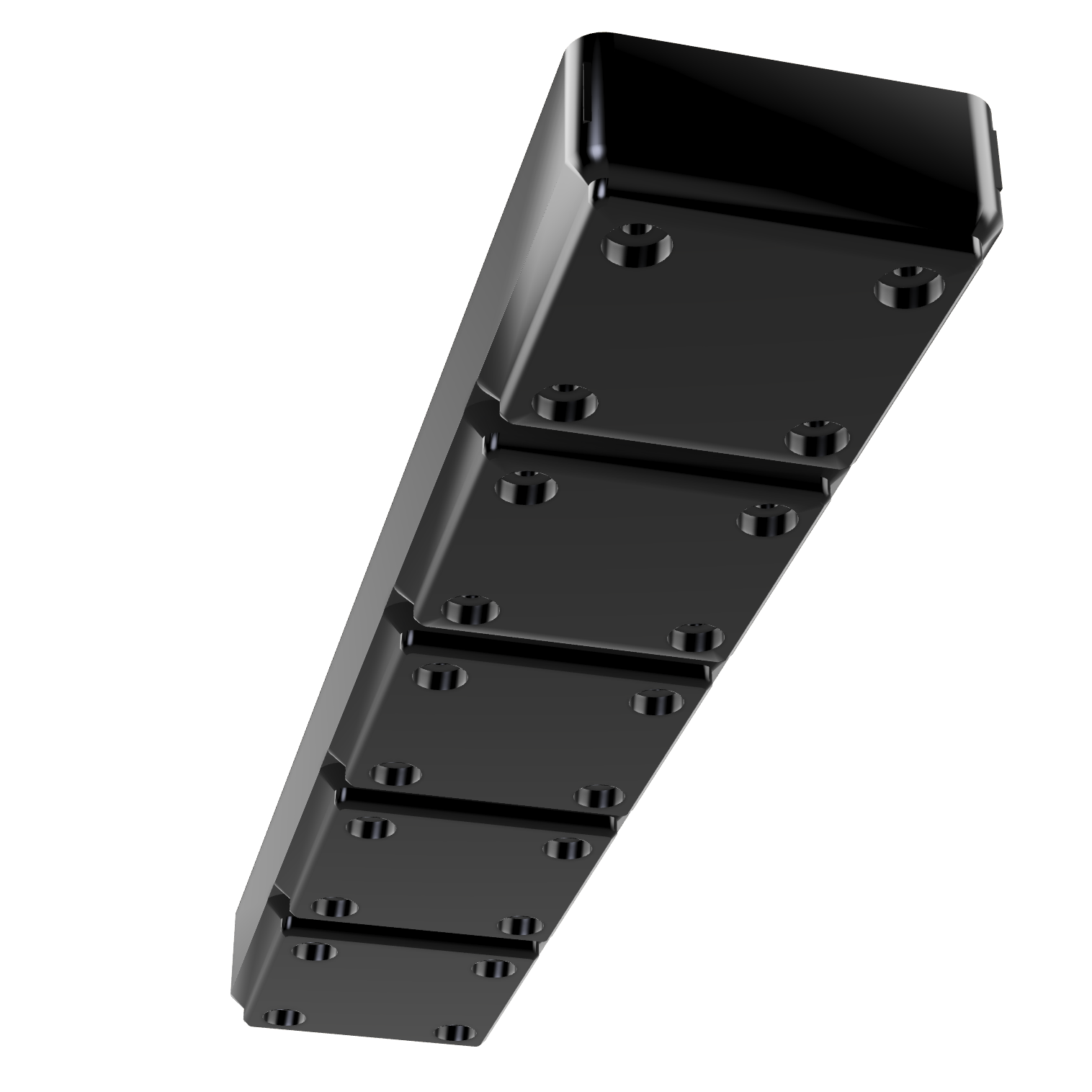 bild nr 2 på produkten: Divider Box 5x1x2 1-Compartment, Gridfinity-compatible, 42 mm bin system