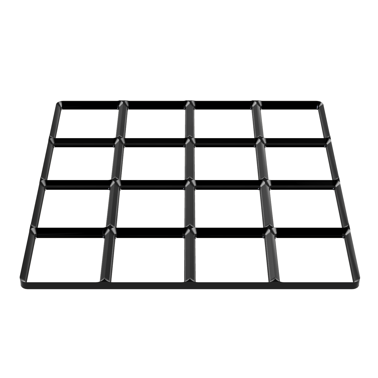 bild nr 2 på produkten: Frame 4x4, Gridfinity-compatible, 42 mm bin system