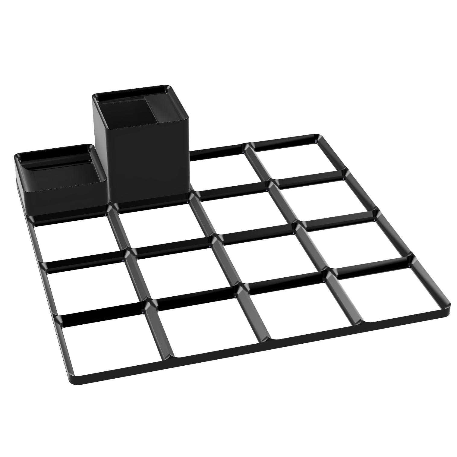 bild nr 1 på produkten: Frame 4x4, Gridfinity-compatible, 42 mm bin system